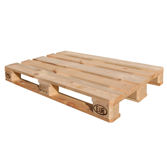 Europalette Neu 1200x800x144mm mit EPAL Gütebrandzeichen - IPPC Standard