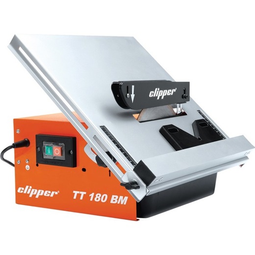 Fliesenschneidmaschine TT 180 - 12mm Schnitt – Tischgerät (L395 x B385 mm, max. 180mm, 550 W)