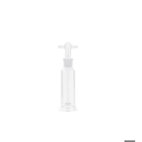 Lenz Gaswaschflasche mit Filterplatte - Komplettset, 1.000 ml - Ideal für Drechselarbeiten