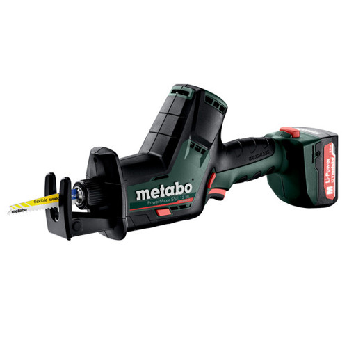 PowerMaxx Akku-Säbelsäge SSE 12 BL mit metaBOX 145