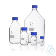 DURAN® Original Laborflasche - Klar - DIN 168-1 Gewinde - Graduiert